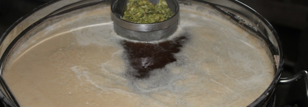 Brygkar med humle
