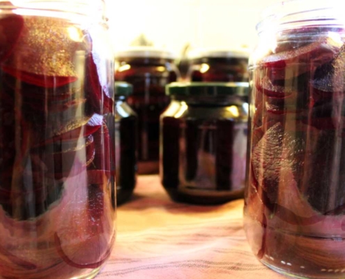 Rødbeder i glas Rødbeder i glas