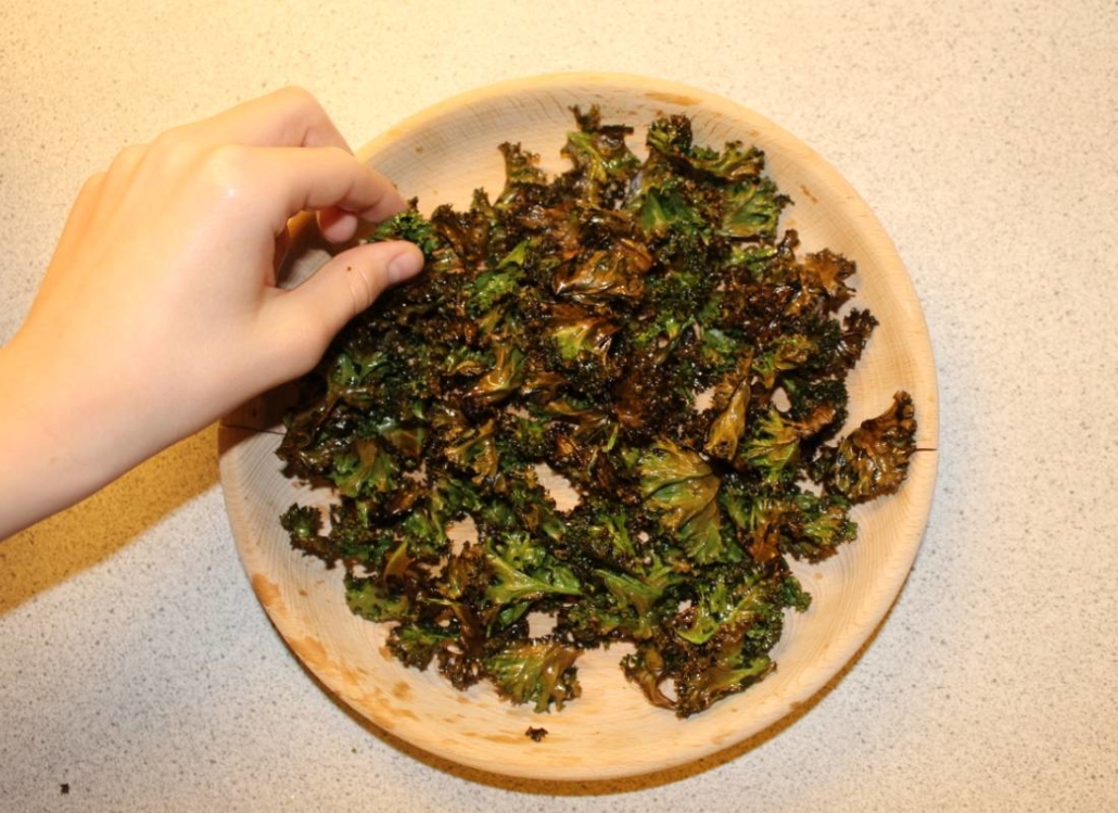 Grønkålschips
